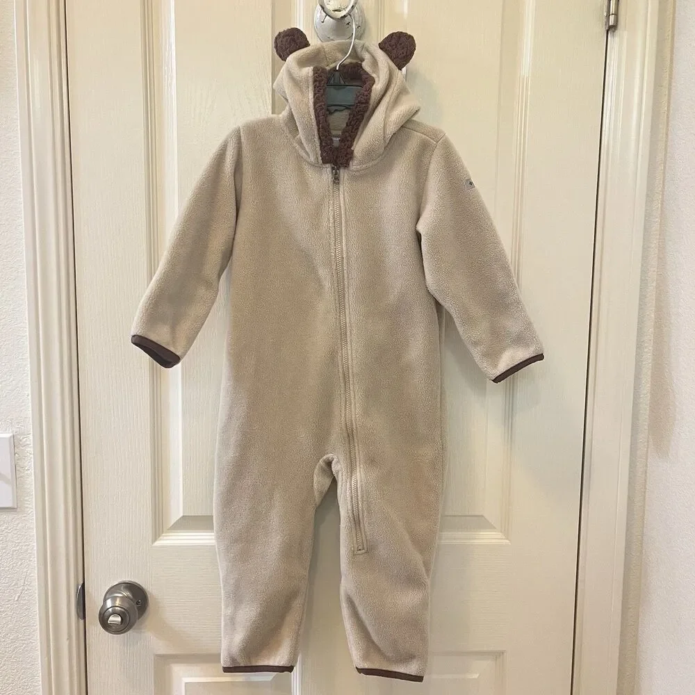 Columbia Kids Infant Tiny Bear II Fleece Bunting Snowsuit Size 18-24 Months